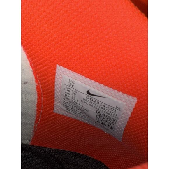 Nike Dunk High Kids Size 3Y Red Multicolor Leather Walking Shoes Casual Sneakers - Picture 9 of 9